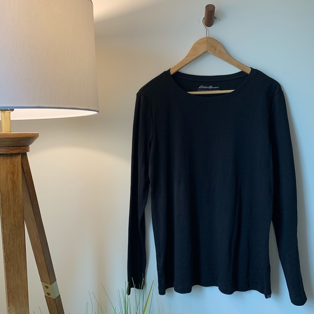 Eddie Bauer Black Longsleeve tee